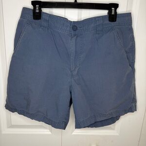 Columbia Sportswear Size 36 Shorts Blue 6” Inseam Hiking Outdoors Fishing EUC